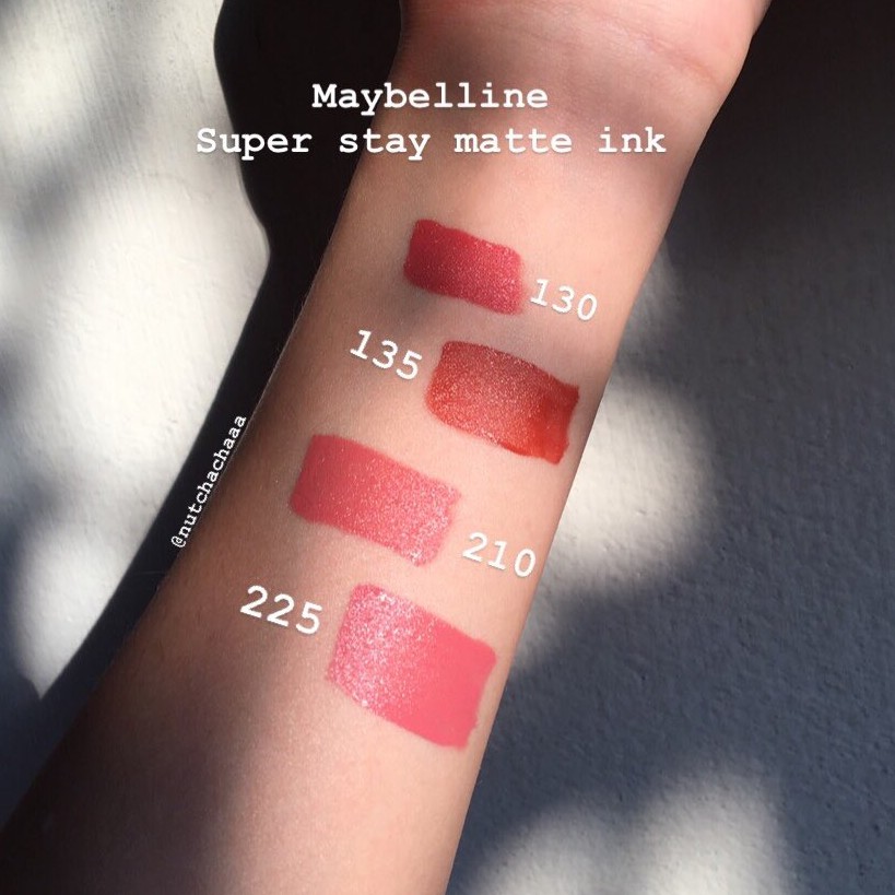 maybelline superstay matte ink 210