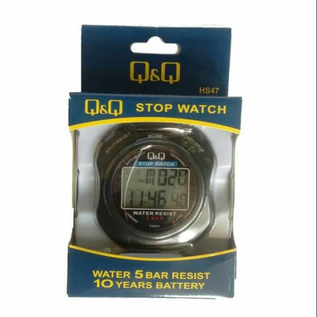 STOP WATCH STOPWATCH Q&amp;Q HS47 ALAT PENGUKUR WAKTU ALAT PERALATAN OLAHRAGA |  Shopee Indonesia
