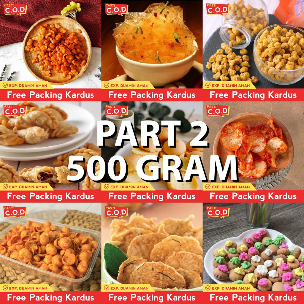 TERLARIS snack kiloan makanan ringan 500 gram jajanan jadul zaman now