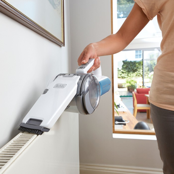 Jual Black+Decker Pv1020L-B1 10.8 V Pivot Cyclonic Dustbuster Lithium Ion | Shopee Indonesia