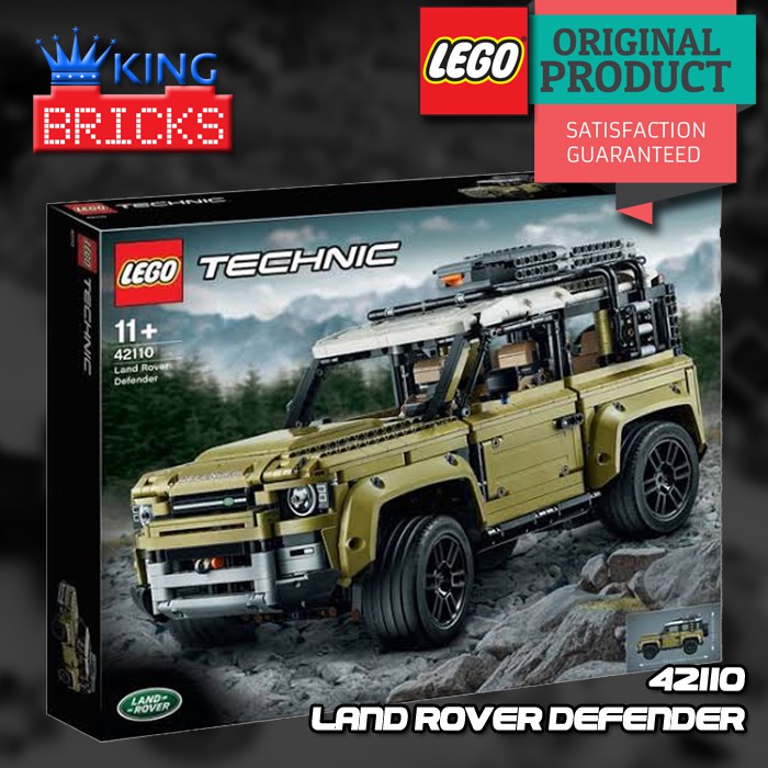 Jual Lego Original Technic 42110 Land Rover Defender - Mainan Anak Tehnik Lego Mobil Jeep Lego Advance | Shopee Indonesia