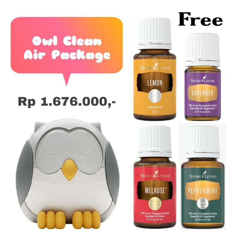 Jual YOUNG LIVING OWL DIFFUSER ORIGINAL Indonesia
