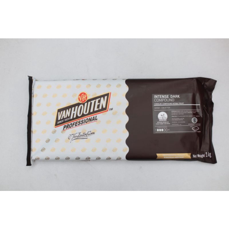 Jual Van Houten Dark Chocolate Compound Coklat Indonesia|Shopee Indonesia