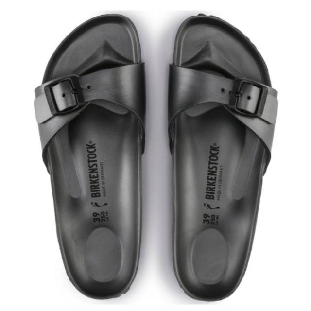 Jual Sandal Birkenstock Madrid Eva Dark Grey Original Sale | Shopee Indonesia