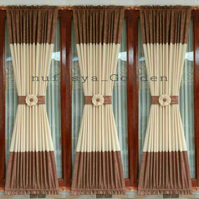 Gorden kupu kupu minimalis ( Gorden ikat ) minimalis full set tinggal