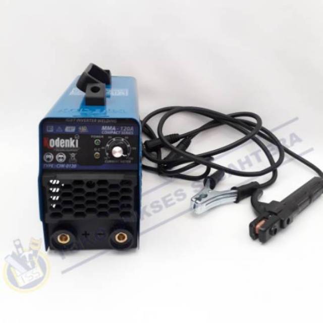 Mesin Las Travo Las Inverter MMA 120a 450watt mesin las IGBT 120 A 450 WATT KODENKI TERMURAH