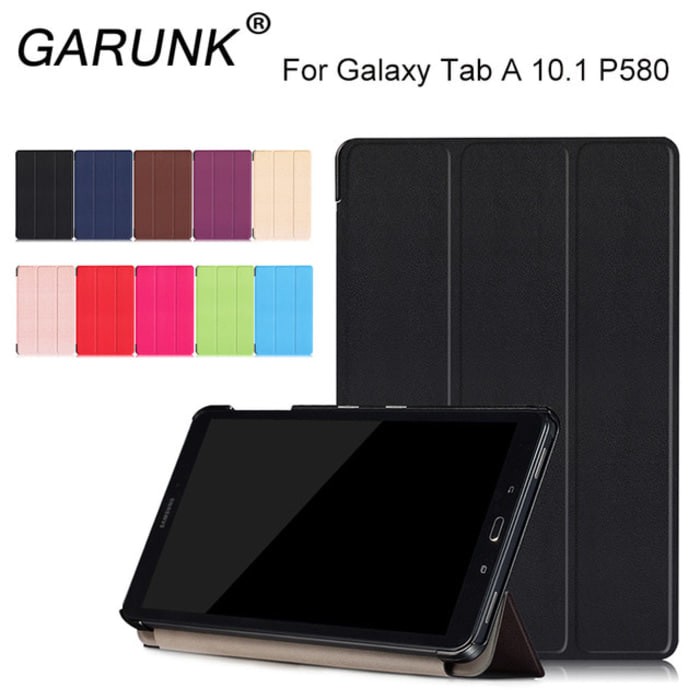 Jual Samsung Galaxy Tab A 10.1 10 Inch A6 2016 P585 With S-Pen - Magnetic Flip Stand Cover Case Casing | Shopee Indonesia