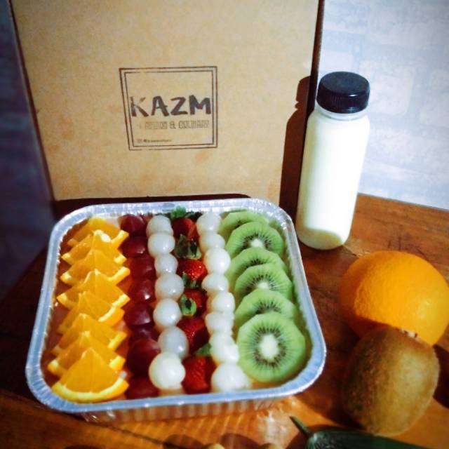 Puding buah / puding box / puding hampers Shopee Indonesia