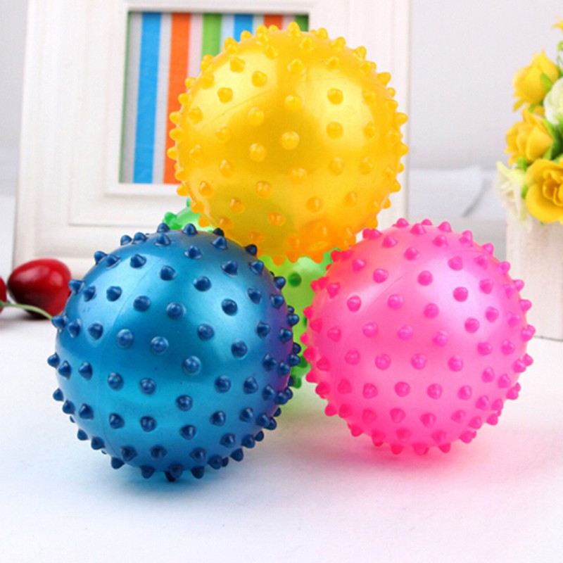 Jual Bola Karet Duri Mainan Anak Edukasi Balon | Shopee Indonesia