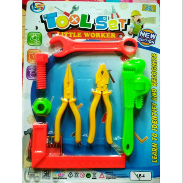 Jual Mainan Anak Tool Set Le 4 | Shopee Indonesia