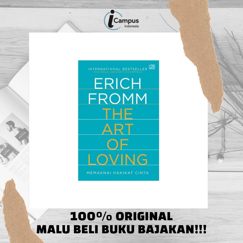 Jual Buku terjemahan The Art Of Loving Karya Erich Fromm (Best Seller