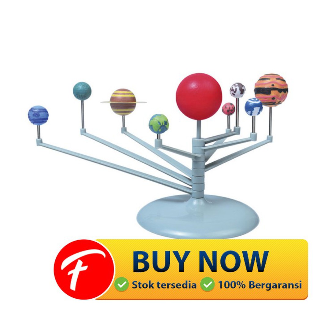 Pajangan Miniatur DIY Tata Surya 9 Solar System