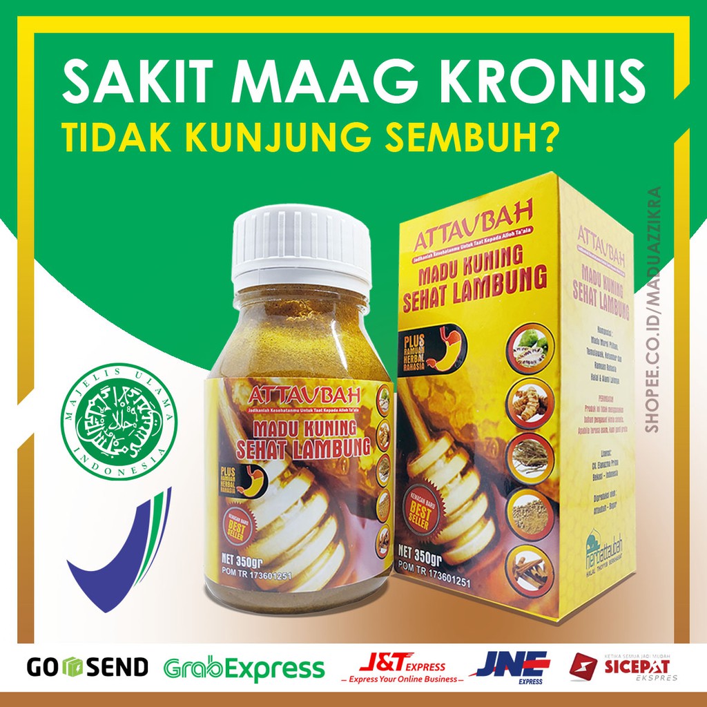 Madu Maag / Obat Maag / Obat Lambung / Obat Asam Lambung / Madu Lambung