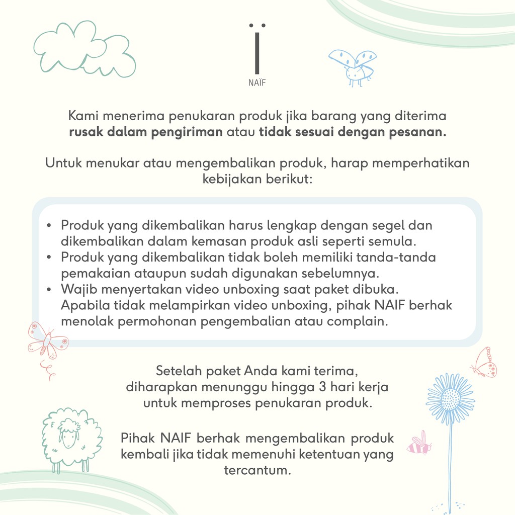 Jual Naif Baby – Baby Starterkit | Shopee Indonesia