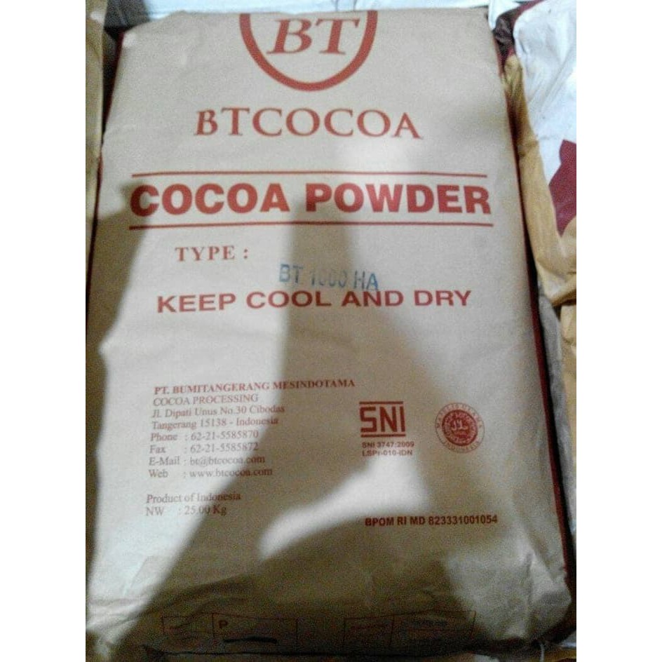 Jual Bt Coklat Bubuk Los 1Kg (Kemasan Repack) | Shopee Indonesia