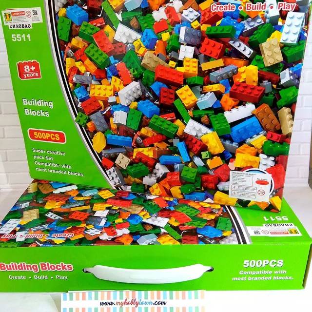 Jual Mainan Anak Building Blocks Brick Lego 500 Pcs Indonesia|Shopee Indonesia