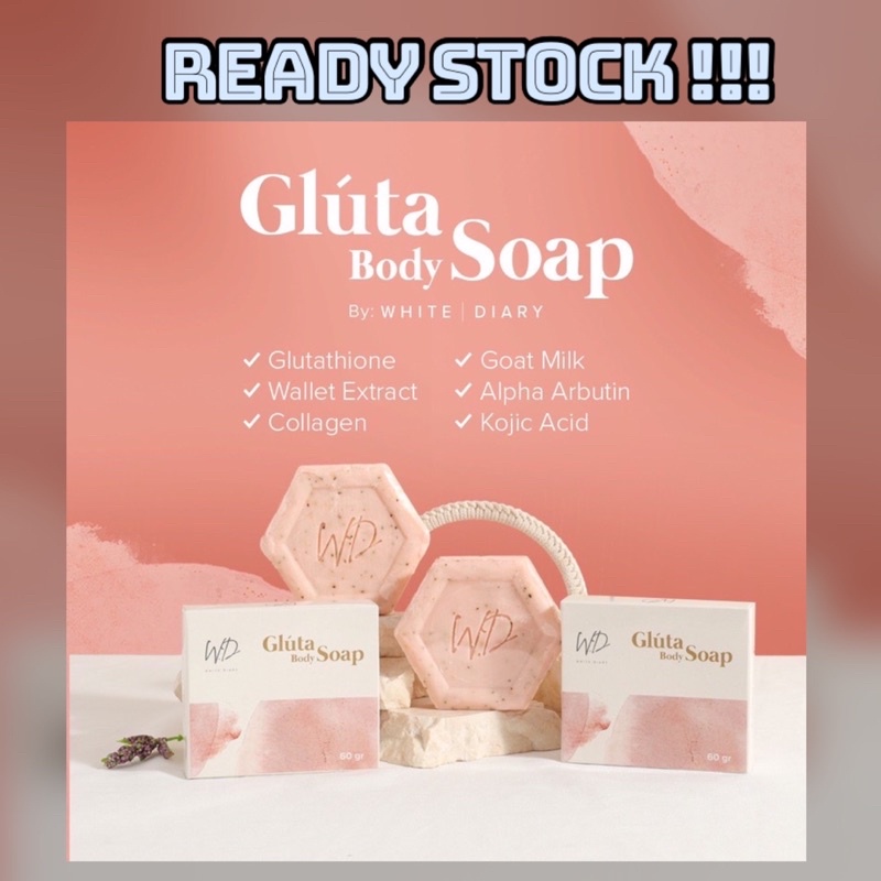 Jual Gluta Body Soap White Diary Shopee Indonesia