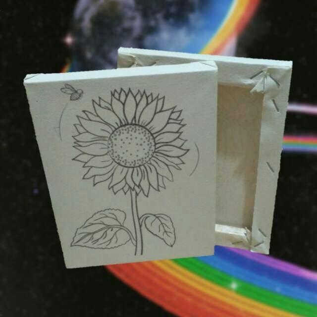 Jual Kanvas Lukis Sketsa Bunga Matahari 20X15Cm Siap Pakai Indonesia|Shopee Indonesia 640_X_640_jpg