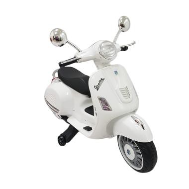 Jual Mainan Motor Aki Anak Vespa Pmb M 288 (Khusus Indah Cargo) | Shopee Indonesia