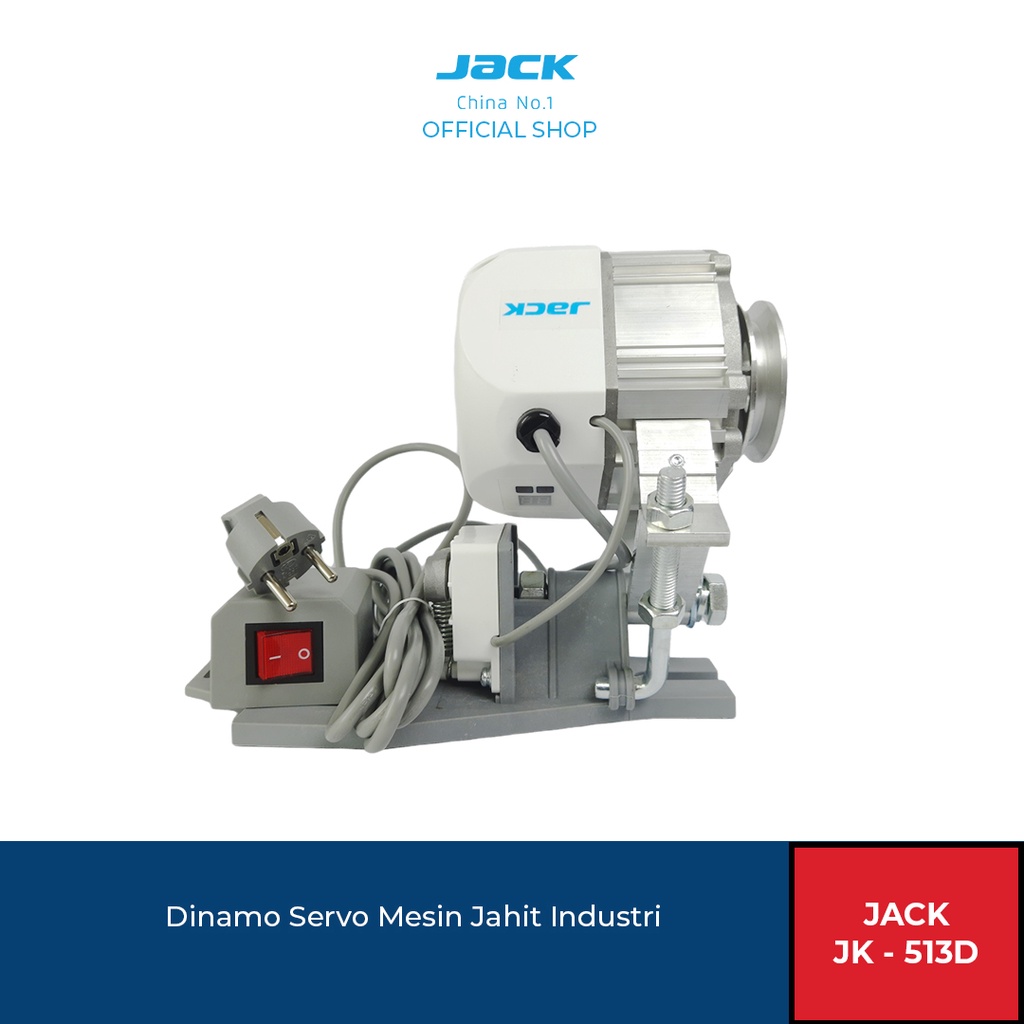 Jual Jack JK513D Dinamo Servo Mesin Jahit Industri Original Indonesia