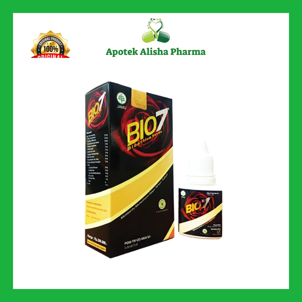 Jual BIO 7 15ml Obat Jamu Tetes Bio Seven Original Untuk Berbagai