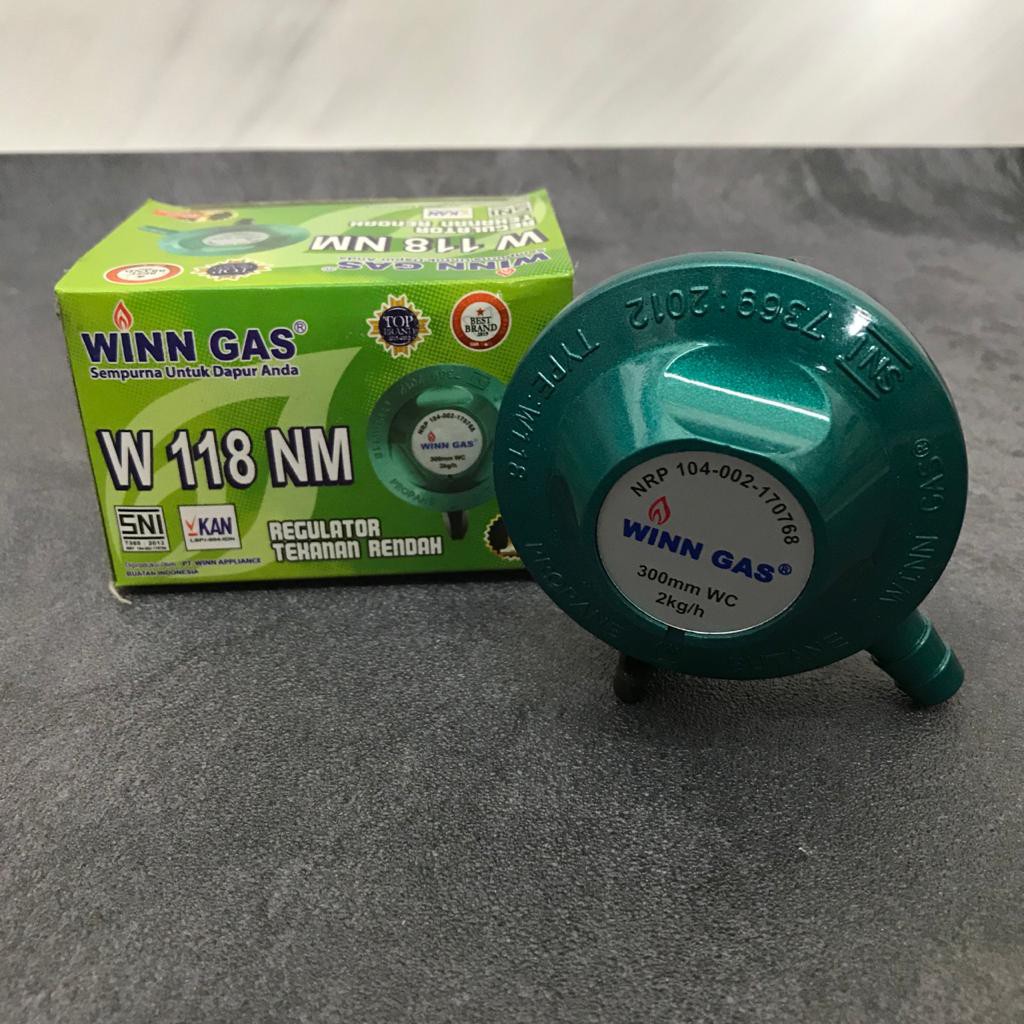 Jual Regulator/Regulator LPG/Regulator Tekanan Rendah, Merk Winn Gas