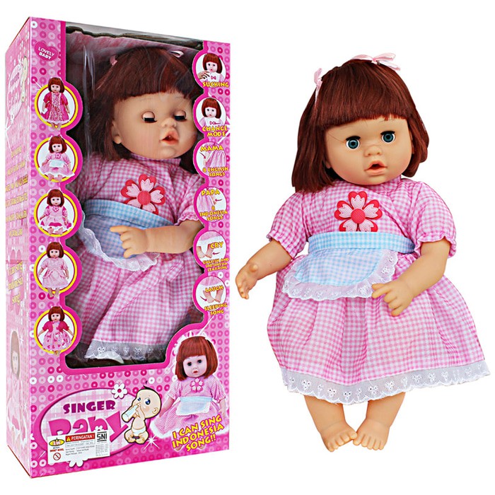 Jual Mainan Anak Boneka Bayi Susan Bisa Nyanyi /Lovely Baby Singer Doll Indonesia|Shopee Indonesia