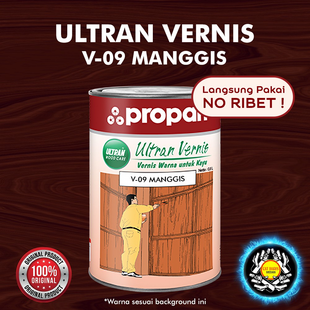 Jual Cat Ultran Vernis Gloss Siap Pakai V-09 Manggis Plitur Politur Vernish Warna Coklat Tua Manggis Pengkilap Kayu Rotan Perabotan Mebel Propan Termurah Di Medan Binjai | Shopee Indonesia