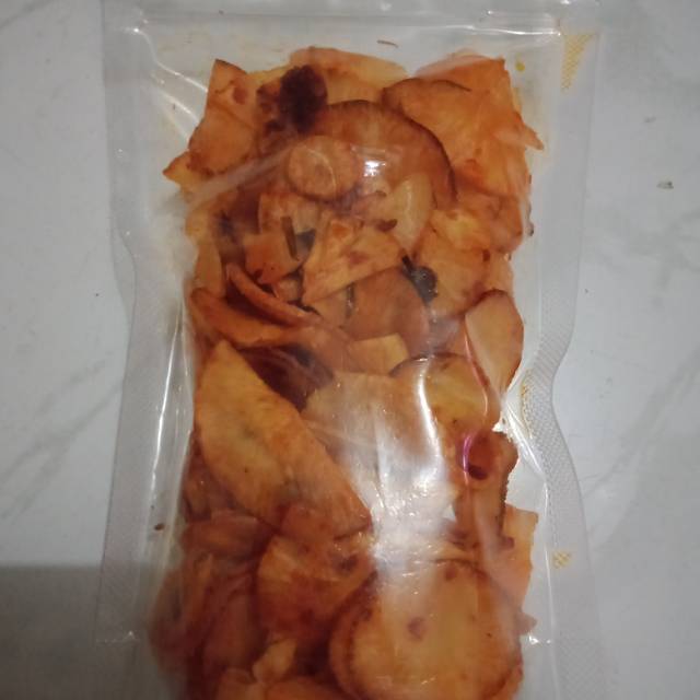 Keripik Singkong Pedas Daun Jeruk Promo Harga Just Fry