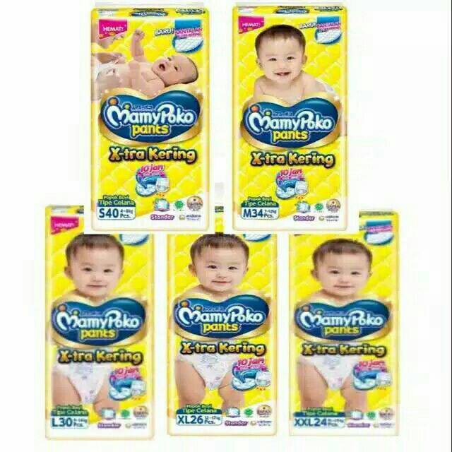 Jual Mamy Poko Pants Extra Kering Shopee Indonesia