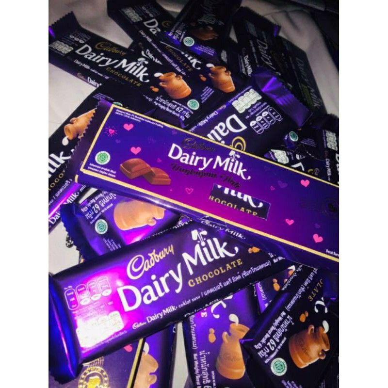 Coklat Cadbury Dairy milk 62gr / coklat Cadbury 62gr Shopee Indonesia