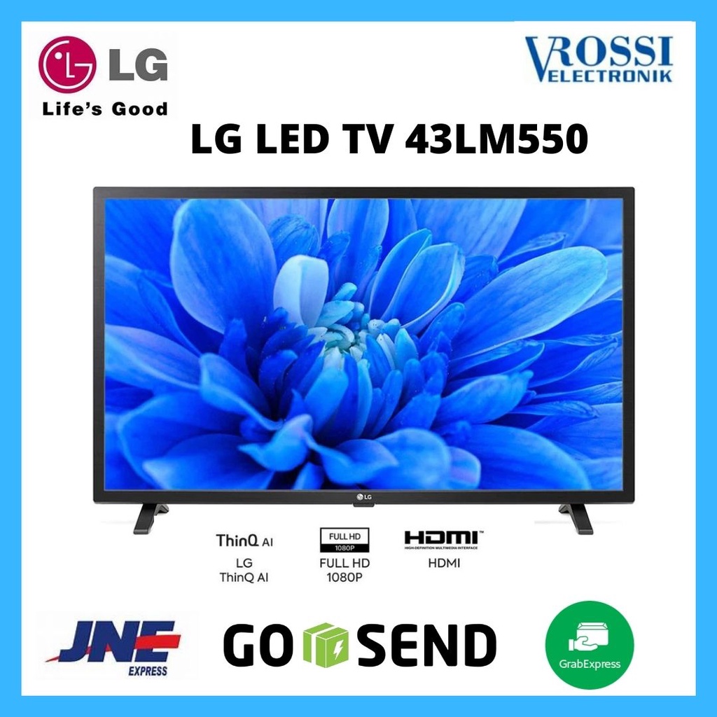 Jual LG LED TV DIGITAL 43inch 43LM550 FULL HD Shopee Indonesia