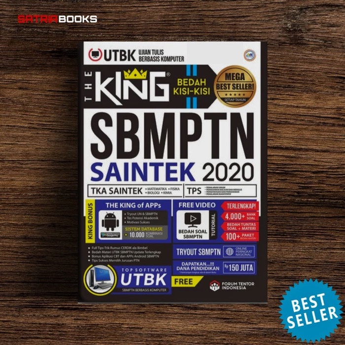 THE KING Bedah kisi kisi SBMPTN SAINTEK 2020 Shopee