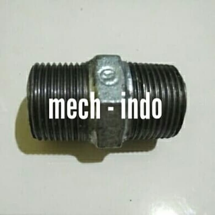 Jual Double Nipple Galvanis uk 3/4" Drat BSPT ( JZ ) Shopee Indonesia