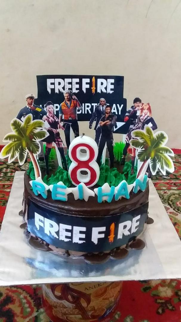Jual Kue Ulang Tahun Free Fire (Area Surabaya Saja) | Shopee Indonesia