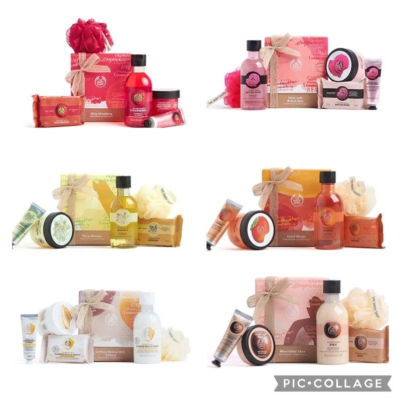Jual Gift set the body shop paket seserahan the body shop lengkap