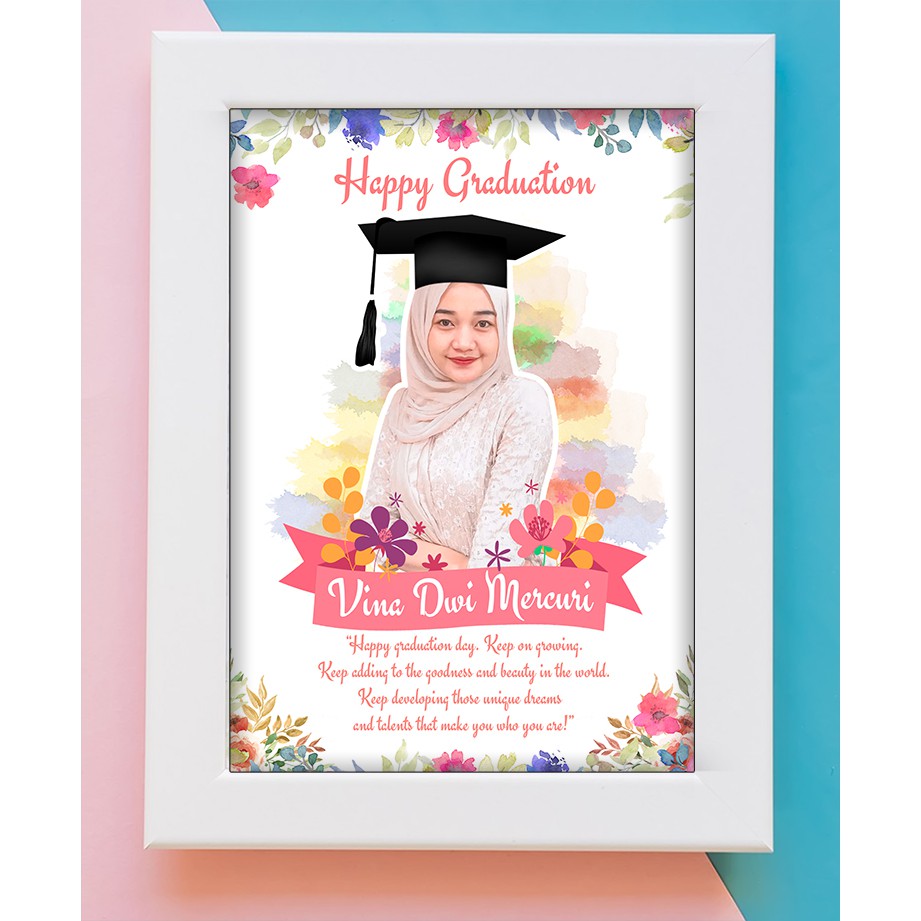 Desain Foto Wisuda (Best Seller) Edit Foto l Kado Wisuda