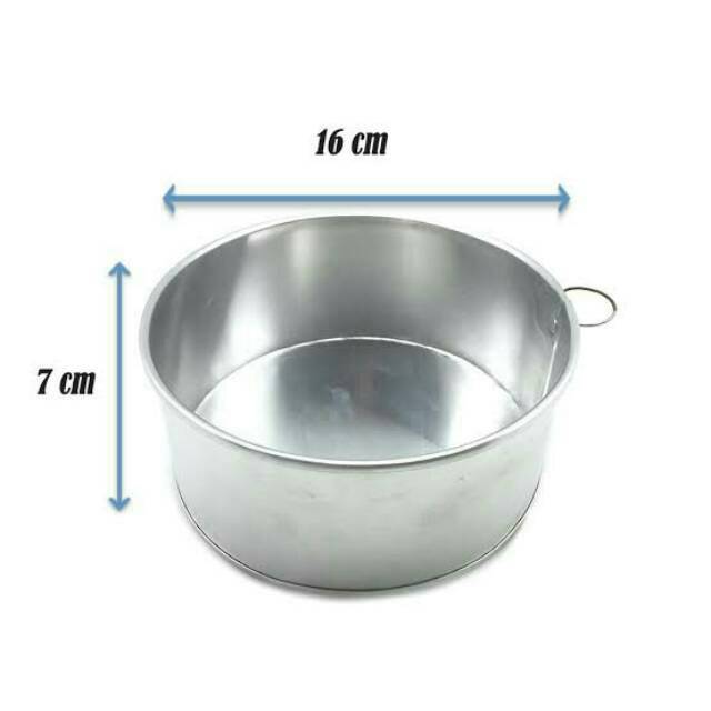 Loyang Bulat 8,10,12,14,16cm Tinggi 7cm Shopee Indonesia