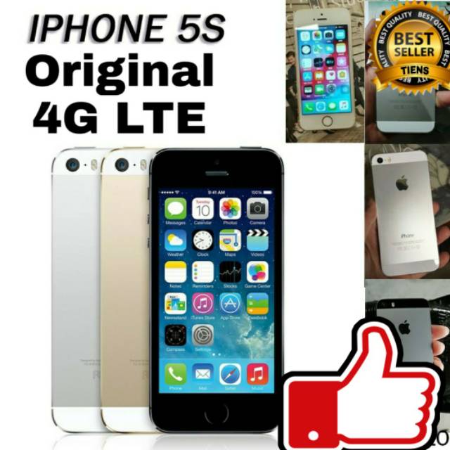 Handphone IPHONE 5S 16GB Murah Barang Original Shopee