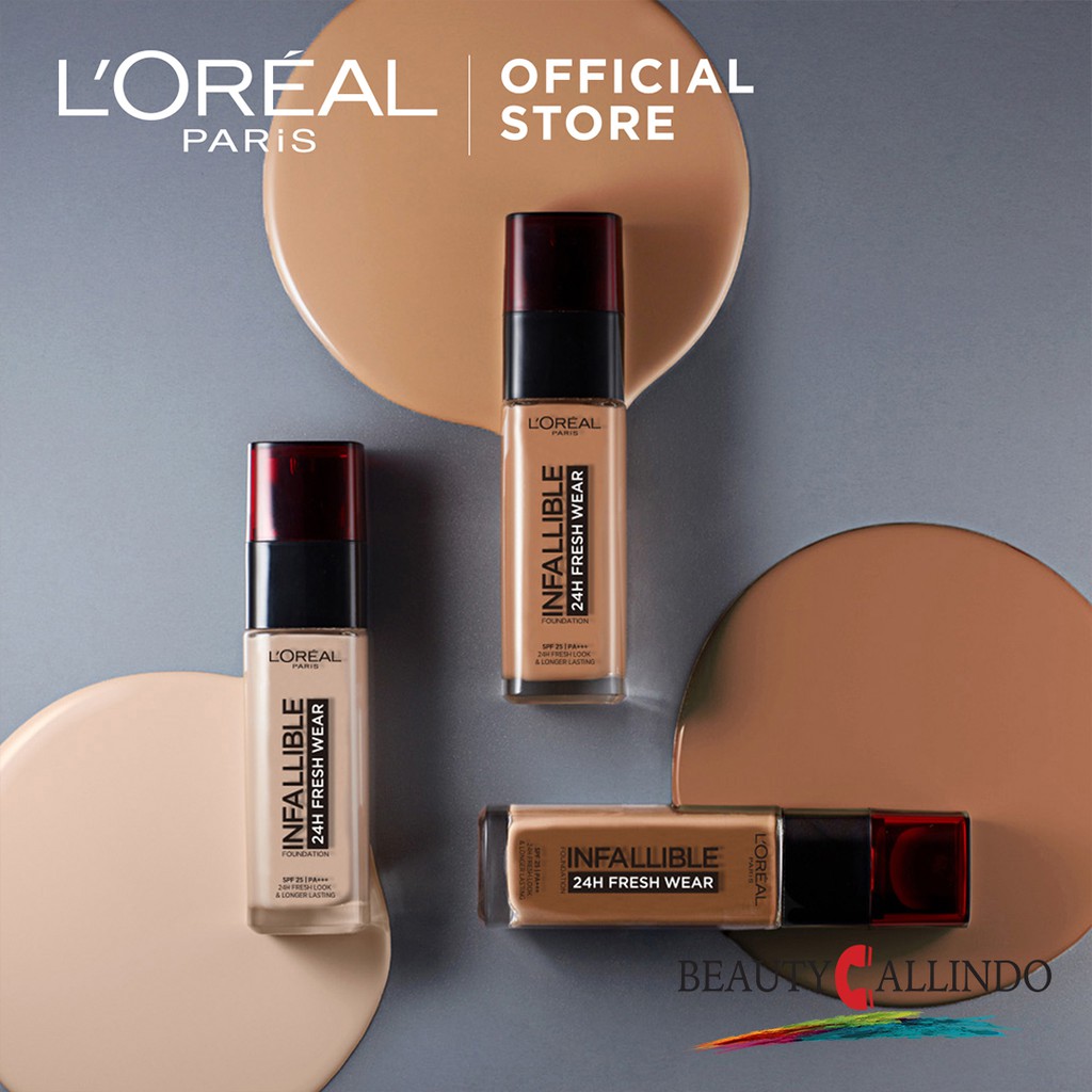 Jual Loreal Infallible 24H Fresh Wear Foundation Indonesia|Shopee Indonesia