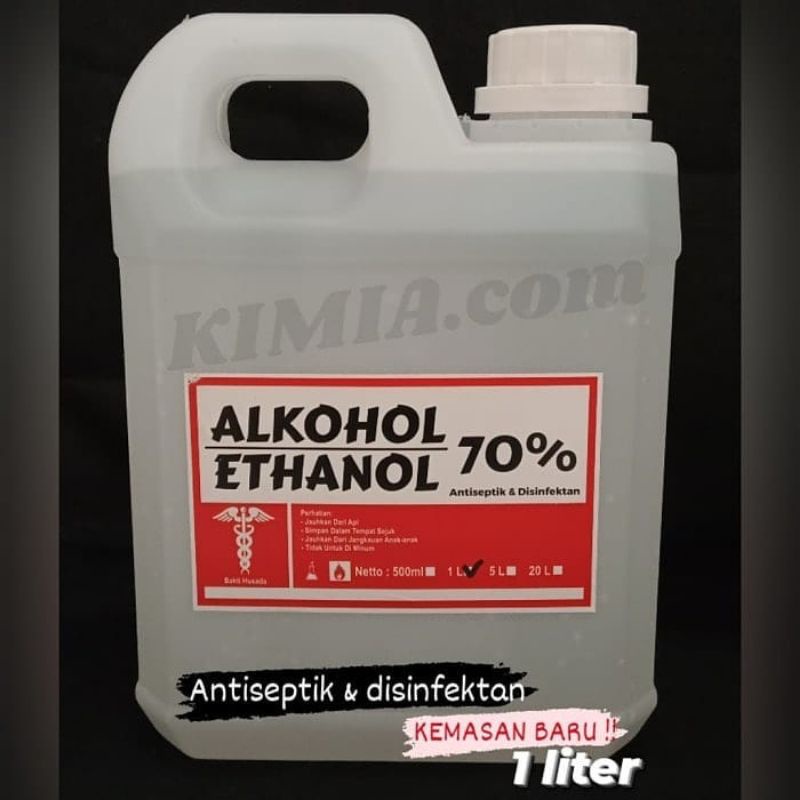 Jual Alkohol 70 1 Liter Alkohol 70 Persen Alkohol Pembersih