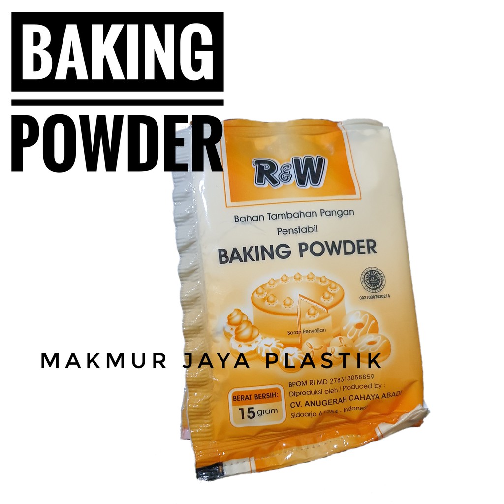 Jual [ BAKING POWDER SACHET ] BAKING POWDER RAJAWALI SACHET 15 GR