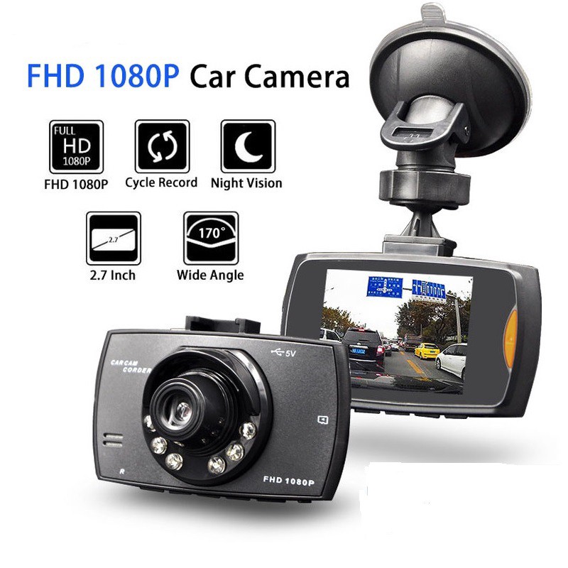Jual Kamera Mobil Depan DVR G30 RECORDER Full HD 1080P 2.7" Car DVR