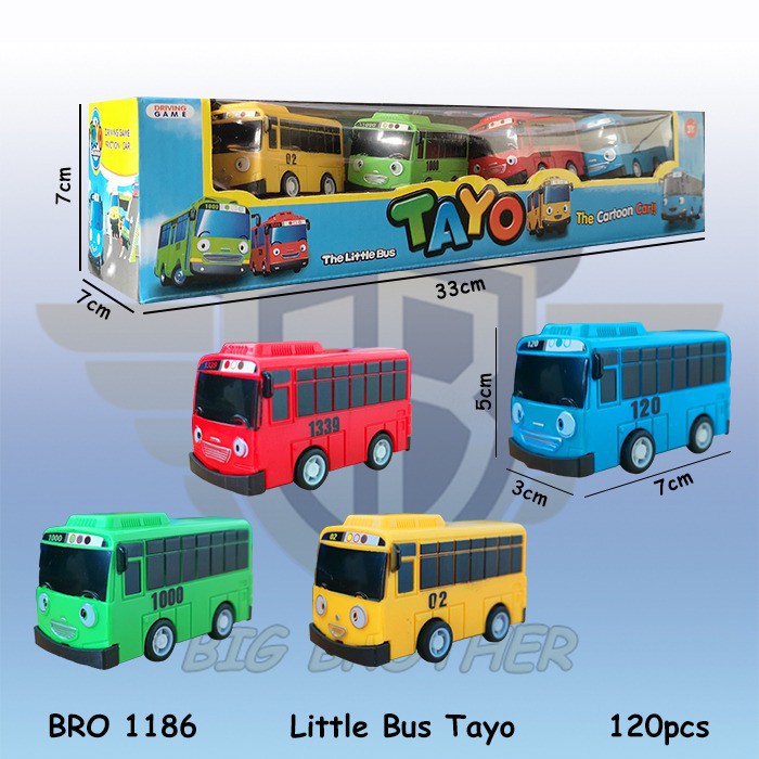 Jual Terbaru Promo Mainan Anak Mobil Little Bus Tayo Warna Bus Tayo Mobil Tarik Maju Mundur Bro 1186 | Shopee Indonesia