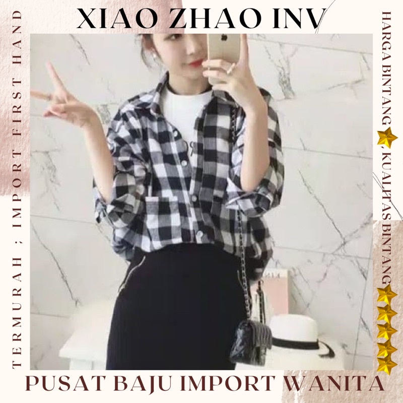 Jual Baju Kotak Kotak Hitam Putih Harga Terbaik April 2022 | Shopee Indonesia 800_x_800_jpg