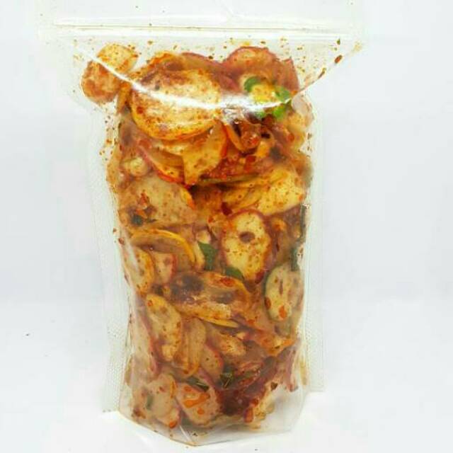 Seblak kerupuk kemasan 100 gram aneka cemilan pedas makanan ringan
