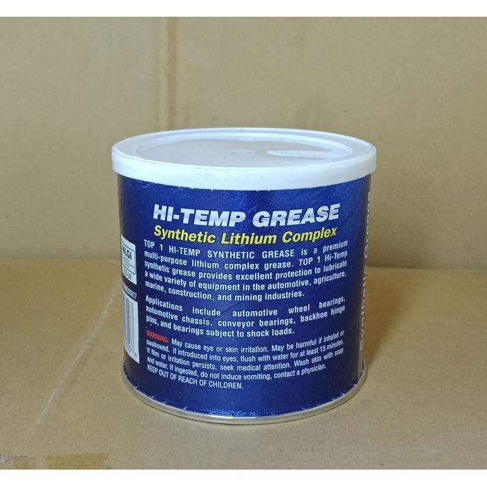 Jual Top1 Top 1 Top One Hi-Temp Grease Synthetic Lithium Complex (454Gr) | Shopee Indonesia