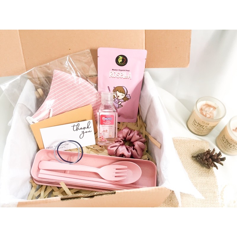 hampers new normal kit edition/ lebaran/christmas/birthday Shopee