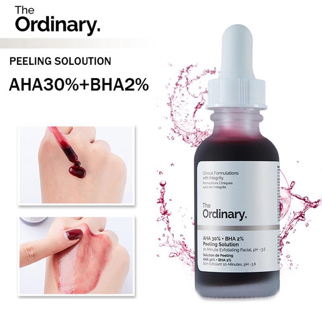 Jual The Ordinary Aha 30% + Bha 2% Peeling Solution / Original Deciem | Shopee Indonesia