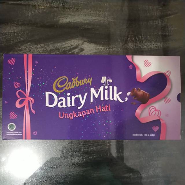 Jual Coklat Cadbury Dairy Milk Ungkapan Hati Spesial Valentine | Shopee Indonesia